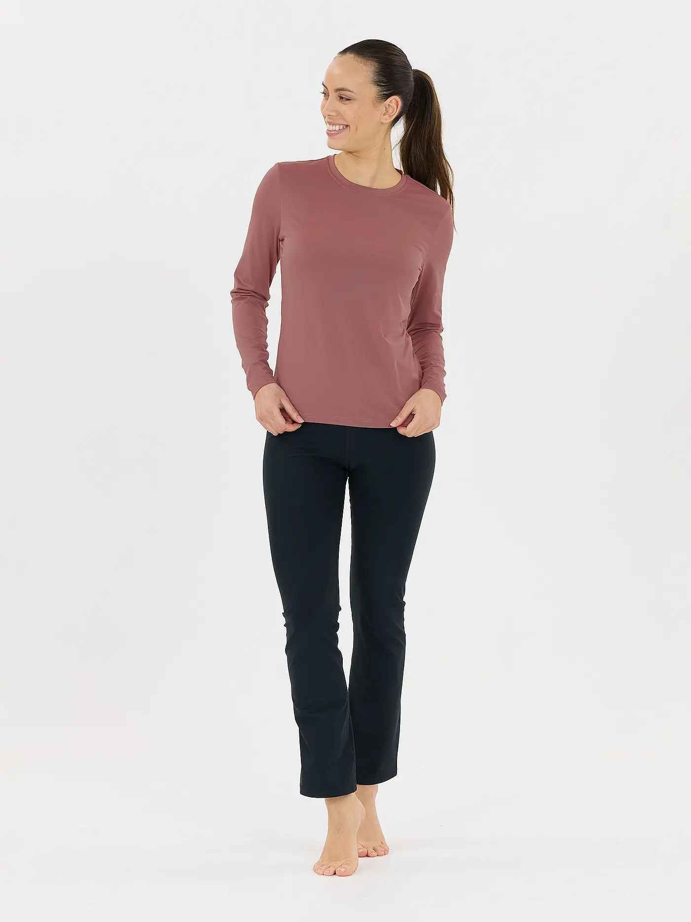 ATHLECIA | Damen Fitnessshirt Almi | beere